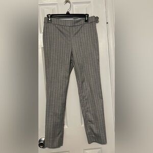 Talbots Chatham Ankle Size 2P Charcoal Grey,Whit and Black